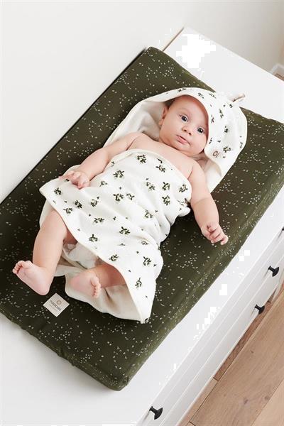 Grote foto badcape baby badstof bloeiende klaver beetle noppies kinderen en baby dekens en slaapzakjes