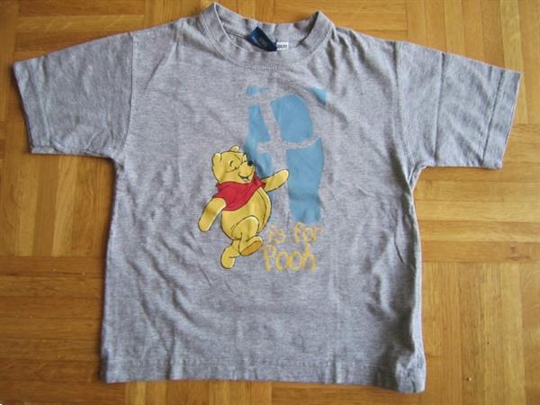 Grote foto lichtgrijs gemeleerd winnie the pooh shirt 4 j kinderen en baby maat 104