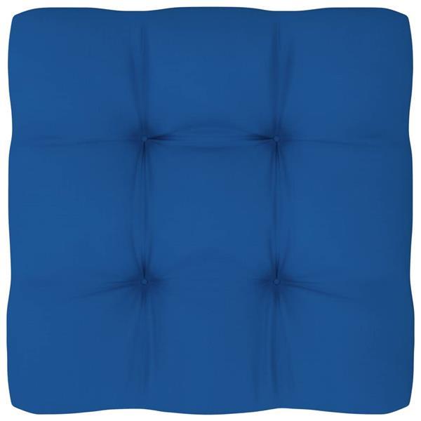 Grote foto vidaxl coussin de canap palette bleu royal 80x80x10 cm huis en inrichting woningdecoratie