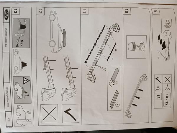 Grote foto dwarsliggers voor dakkoffer auto diversen overige accessoires