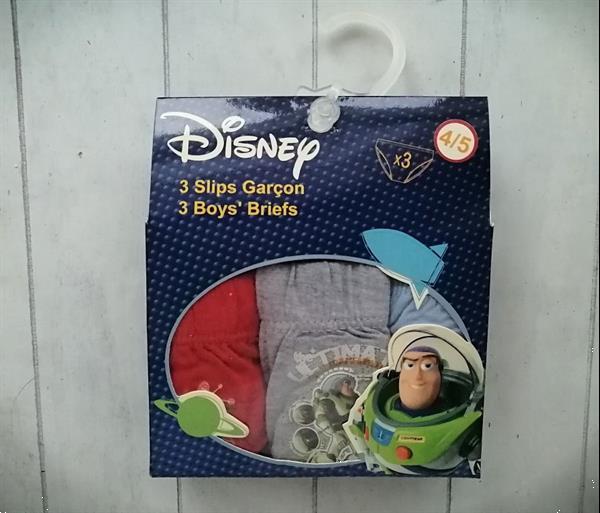 Grote foto 3 jongensslips van pixar disney met buzz lightyear kinderen en baby maat 104