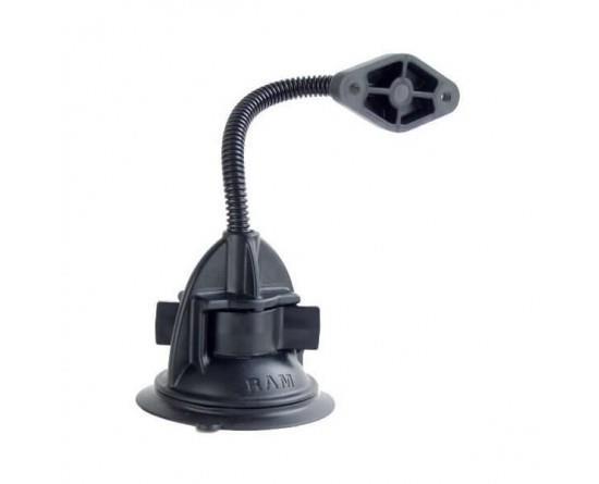 Grote foto ram twist lock suction cup mount with 6 flex arm diam.base telecommunicatie carkits en houders