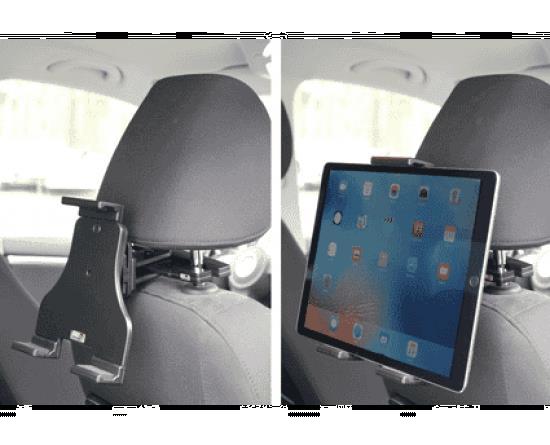 Grote foto brodit headrest mount 95 211mm tablet houder 180 230 25mm telecommunicatie carkits en houders