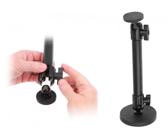 Grote foto magnetic mount 43mm with ball for pedestal mounts telecommunicatie carkits en houders