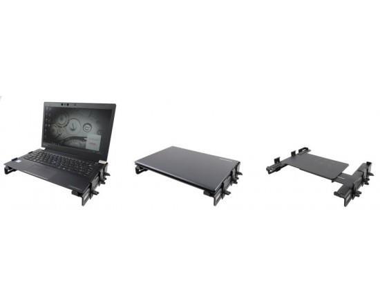Grote foto brodit verstelbare laptop houder 283 384 25mm back support telecommunicatie carkits en houders