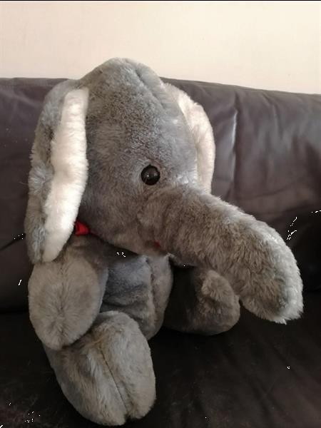 Grote foto grote pluche olifant knuffel hoogte 50 cm kinderen en baby knuffels en pluche