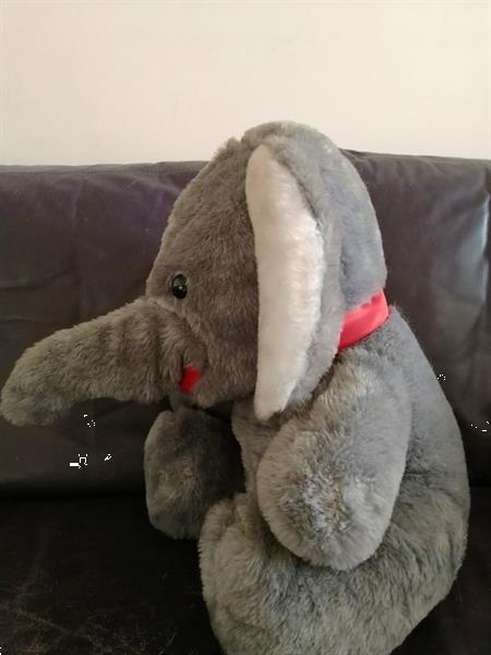 Grote foto grote pluche olifant knuffel hoogte 50 cm kinderen en baby knuffels en pluche