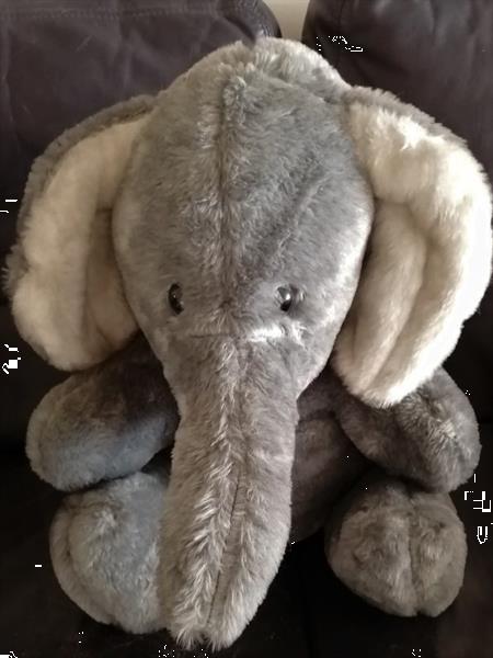 Grote foto grote pluche olifant knuffel hoogte 50 cm kinderen en baby knuffels en pluche