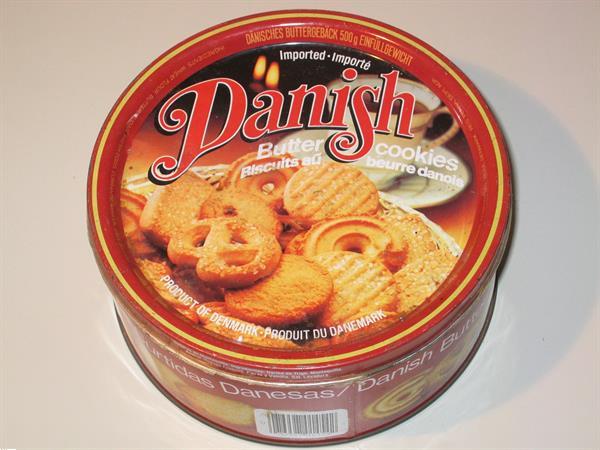 Grote foto danish butter cookies doos 1985 86 verzamelen blikken