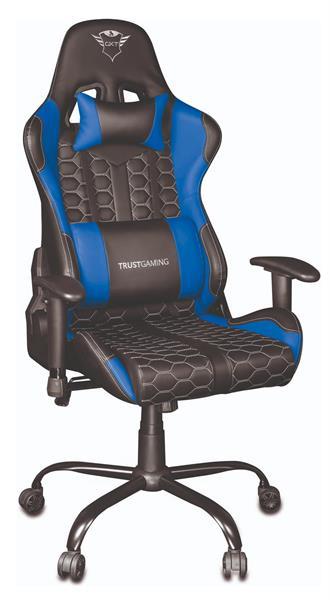 Grote foto gxt 707 resto gaming stoel bureaustoel zwart blauw witgoed en apparatuur koffiemachines en espresso apparaten