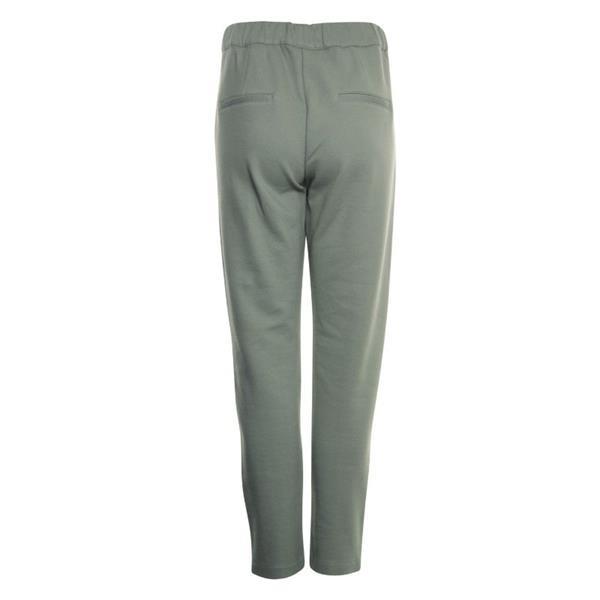 Grote foto groene broek rib poools kleding dames broeken en pantalons
