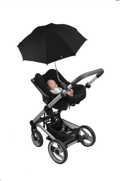 Grote foto parasol uv50 zwart dooky kinderen en baby kinderwagens