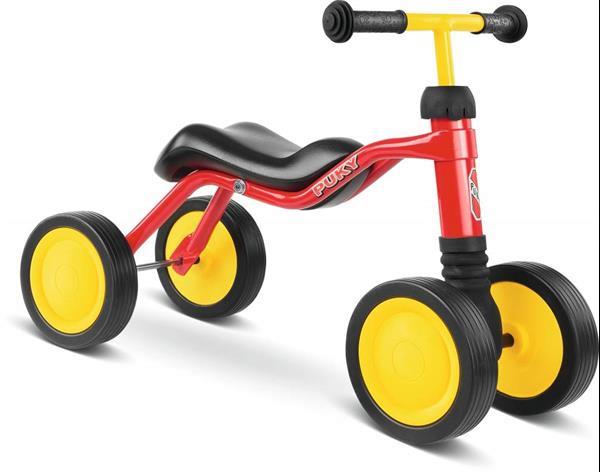 Grote foto puky wutsch loopfiets 4 wielen 1 rood kinderen en baby los speelgoed