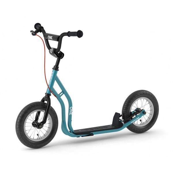 Grote foto yedoo one kinderstep 4 blauw fietsen en brommers steppen