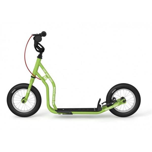 Grote foto yedoo new mau 4 kinderstep groen fietsen en brommers steppen