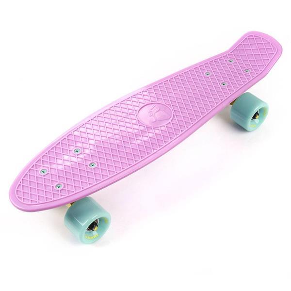Grote foto penny board roze mint roze sport en fitness skeeleren en skaten