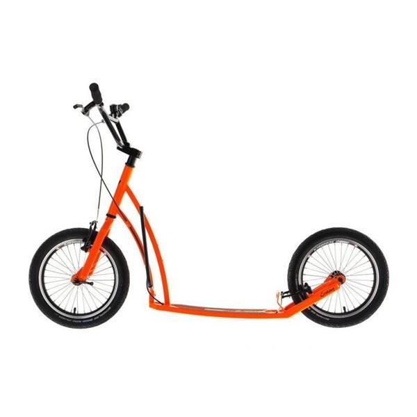 Grote foto mibo professional step orange 10 m pro orange fietsen en brommers steppen