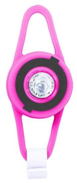 Grote foto globber flash light led lampje roze fietsen en brommers steppen