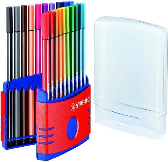 Grote foto viltstiften stabilo pen 68 colorparade viltstiften stabilo p zakelijke goederen kantoorartikelen
