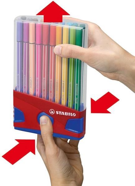 Grote foto viltstiften stabilo pen 68 colorparade viltstiften stabilo p zakelijke goederen kantoorartikelen