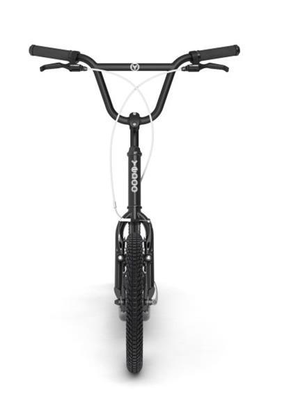 Grote foto yedoo step s1616 zwart fietsen en brommers steppen
