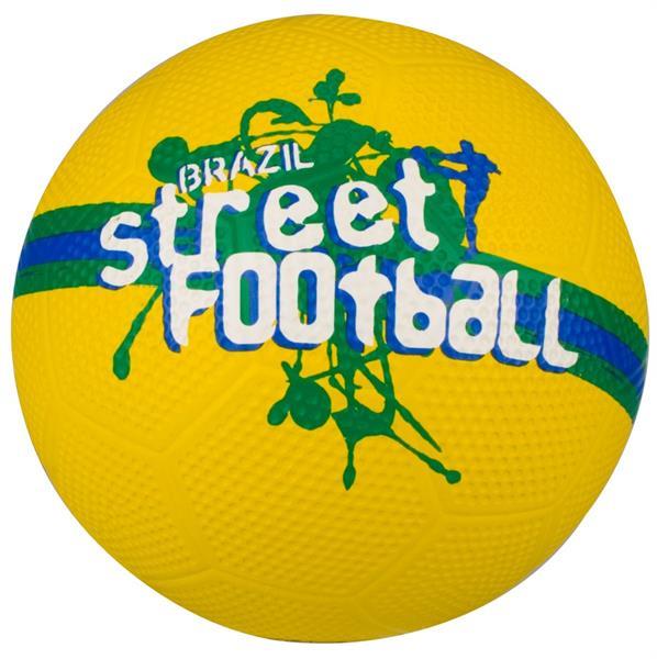 Grote foto avento straatvoetbal holland brazil world geel groen wit bl sport en fitness voetbal