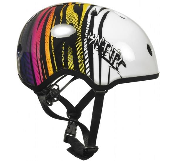 Grote foto ennui helmets elite neon tiger 54 59 sport en fitness skeeleren en skaten