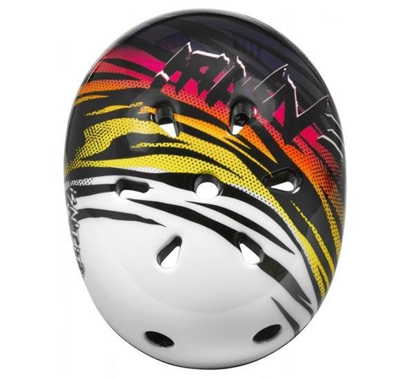 Grote foto ennui helmets elite neon tiger 54 59 sport en fitness skeeleren en skaten