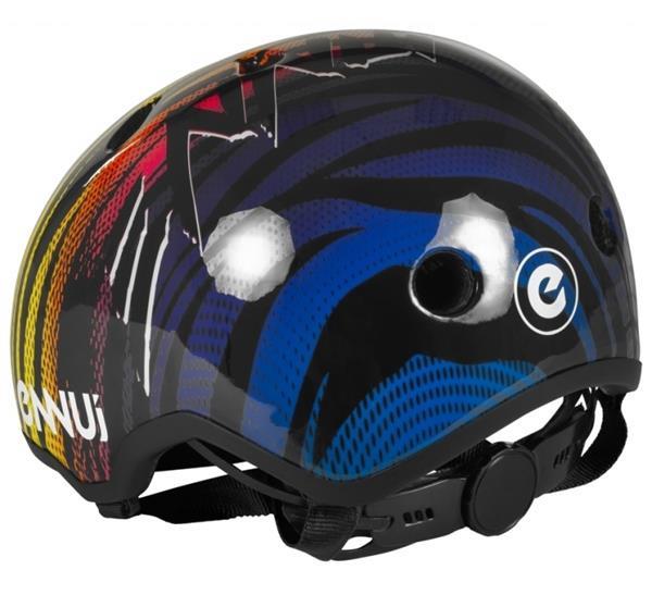 Grote foto ennui helmets elite neon tiger 54 59 sport en fitness skeeleren en skaten