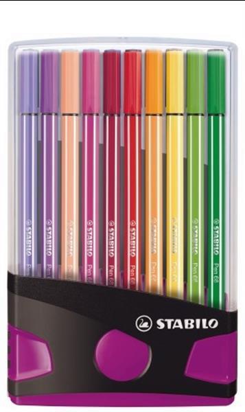 Grote foto viltstiften stabilo pen 68 colorparade 20 stuks viltstifte zakelijke goederen kantoorartikelen