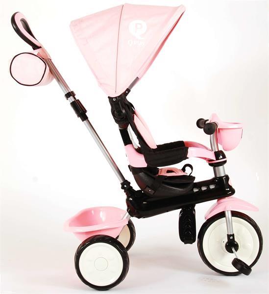Grote foto q play comfort driewieler 4 in 1 roze roze kinderen en baby los speelgoed