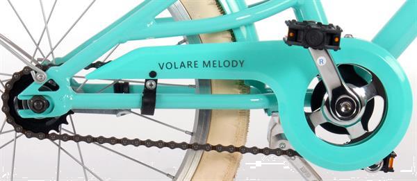 Grote foto volare melody 18 inch kinderfiets turquoise 18 inch kinderen en baby los speelgoed