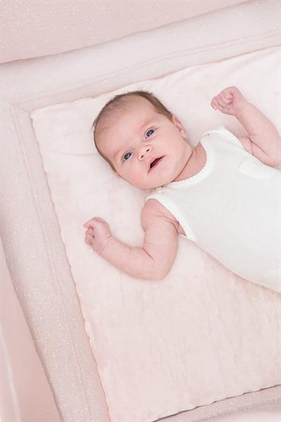 Grote foto boxkleed sparkle melee zilverroze 75x95cm baby only kinderen en baby overige