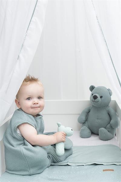 Grote foto slaapzak baby teddy classic stonegreen 70cm baby only kinderen en baby complete kinderkamers