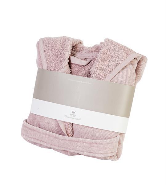 Grote foto badjas baby biologische badjas roze bambam kinderen en baby dekens en slaapzakjes