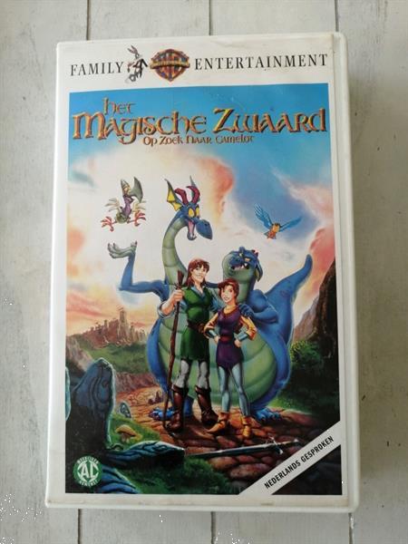 Grote foto het magische zwaard op zoek naar camelot vhs cd en dvd kinderen en jeugd