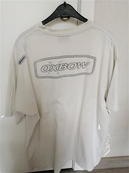 Grote foto champagnekleurig oxbow t shirt met print xl kleding heren t shirts