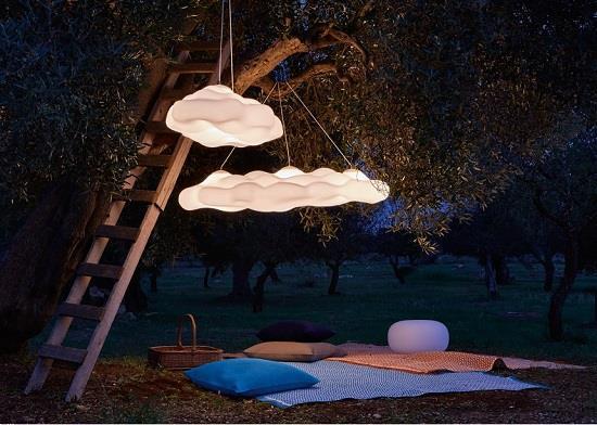 Grote foto design hanglamp nefos wolkenlamp korting huis en inrichting hanglampen