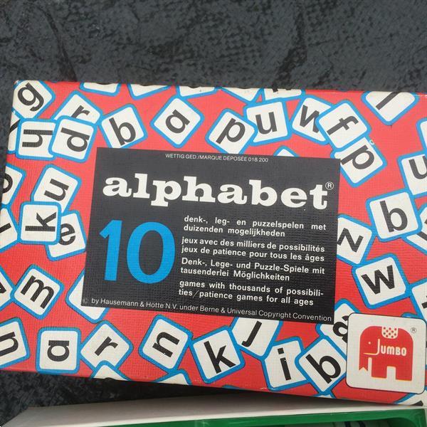 Grote foto gezelschapspel het alphabet kinderen en baby gezelschapsspellen
