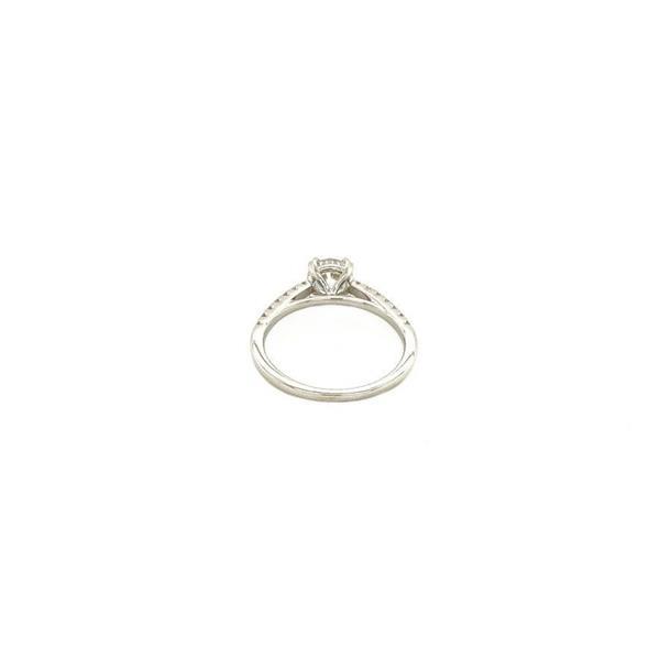 Grote foto witgouden ring met diamant 18 krt nieuw kleding dames sieraden