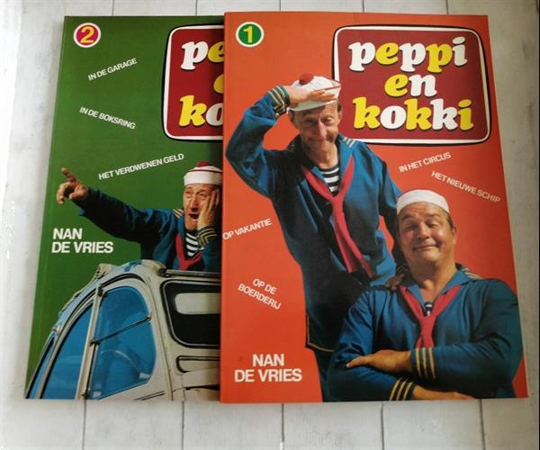 Grote foto 2 vintage boeken van peppi en kokki uit 1975 boeken jeugd 10 tot 12 jaar