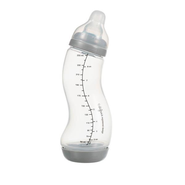 Grote foto difrax 1 2 3 doseer s fles zilver 250ml beauty en gezondheid baby en peuter verzorging
