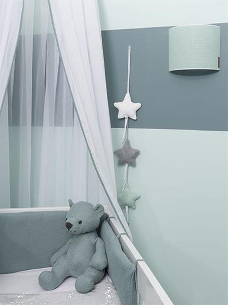 Grote foto wandlamp babykamer classic poederblauw 20 cm baby only huis en inrichting overige
