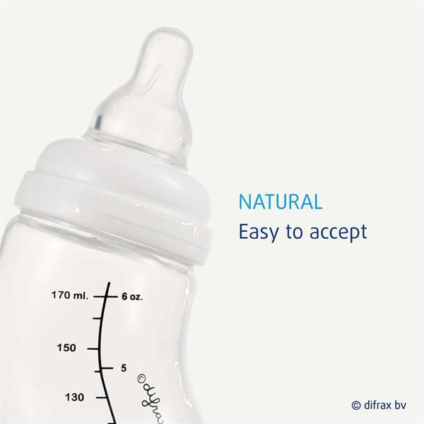 Grote foto difrax flessenspeen natural large 2st beauty en gezondheid baby en peuter verzorging