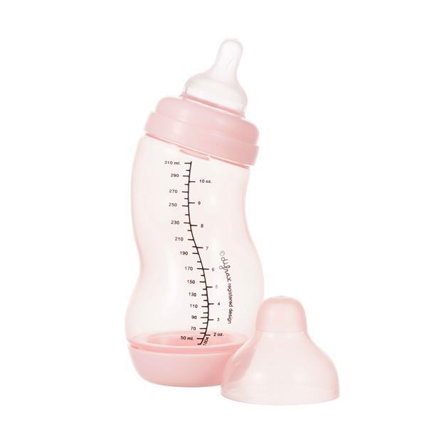 Grote foto difrax s fles breed roze anti koliek 310ml beauty en gezondheid baby en peuter verzorging