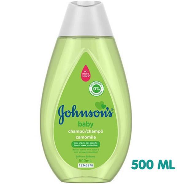 Grote foto johnson baby shampoo 3 x kamille 500 ml. voordeelverpakk kinderen en baby dekens en slaapzakjes