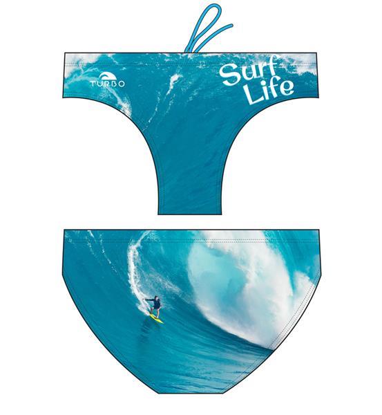 Grote foto turbo waterpolo men suits surf life 85 kleding heren badmode zwemkleding