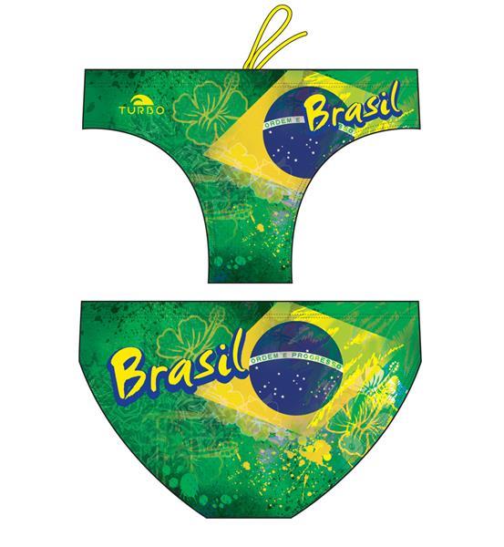 Grote foto turbo waterpolo men suits brasil 100 kleding heren badmode zwemkleding