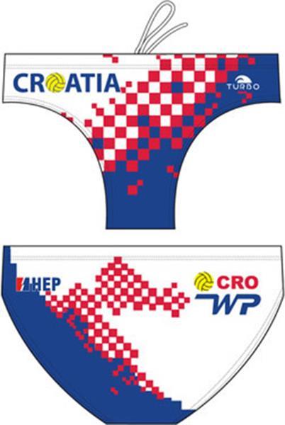 Grote foto turbo waterpolo men suits croatia official 85 kleding heren badmode zwemkleding