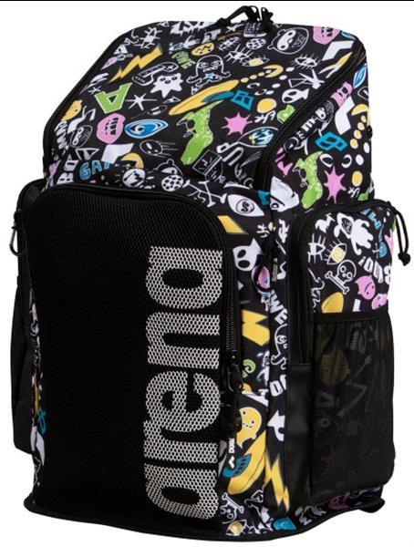 Grote foto arena team backpack 45 allover playful sport en fitness zwemmen